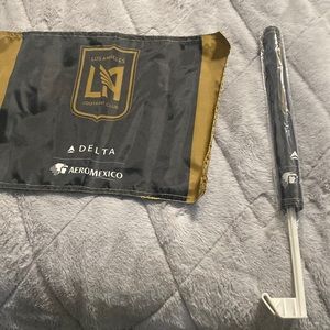 COPY - Black and Gold. Car Flags  LAFC